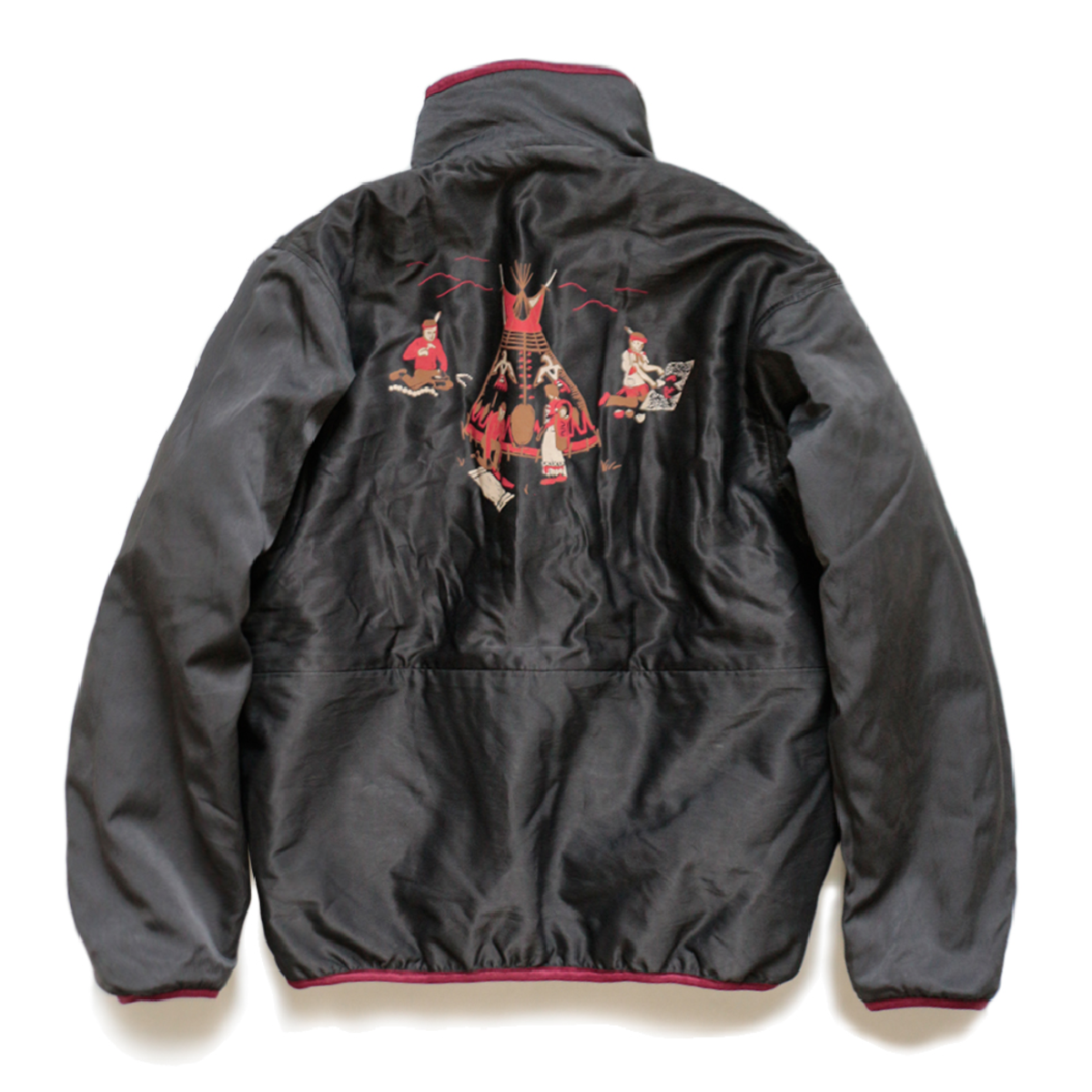 Kapital Leopard Boa Fleece Reversible Blouson | Garmentory