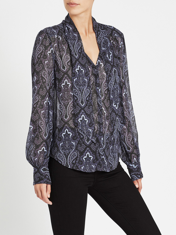 Paige Cleobelle Blouse - Purple Paige Cleobelle Blouse - Purple