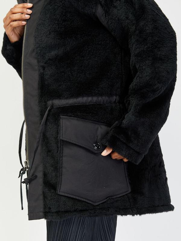 Monitaly Kodiac Fur Coat - Black | Garmentory