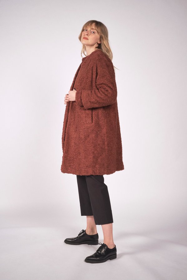 Maria Stanley Verde Sweatercoat - Clove Maria Stanley Verde Sweatercoat - Clove