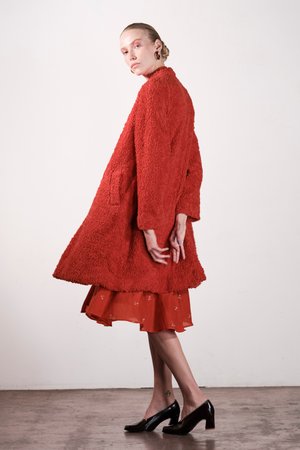 Maria Stanley Verde Sweatercoat - Clove Maria Stanley Verde Sweatercoat - Clove