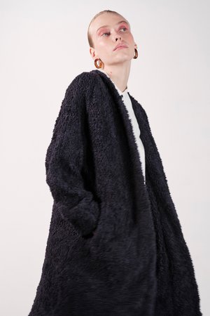 Maria Stanley Verde Sweatercoat - Clove Maria Stanley Verde Sweatercoat - Clove