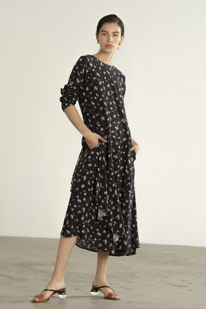 Maria Stanley WILLA DRESS - mushroom dot Maria Stanley WILLA DRESS - mushroom dot