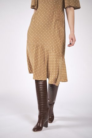 Maria Stanley Hailey Dress - Dotted Mushroom Maria Stanley Hailey Dress - Dotted Mushroom