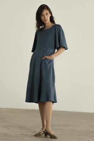 Maria Stanley Hailey Dress - Dotted Mushroom Maria Stanley Hailey Dress - Dotted Mushroom