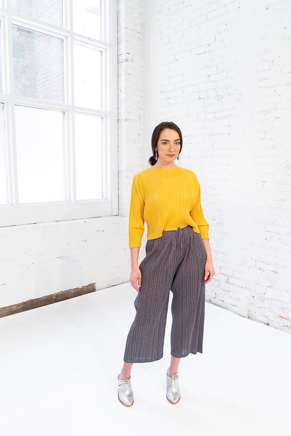 Pleats Please Issey Miyake Ramie Pants 