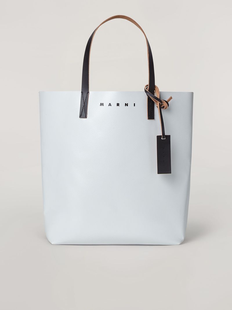 Marni Coated PVC Tribeca Shopping Tote Bag | Garmentory