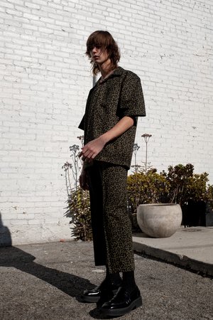 Marni Heavy Cotton Cells Print Shirt - Camo Marni Heavy Cotton Cells Print Shirt - Camo