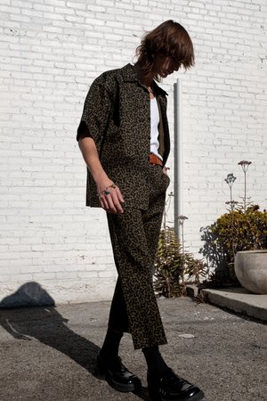 Marni Heavy Cotton Cells Print Shirt - Camo Marni Heavy Cotton Cells Print Shirt - Camo