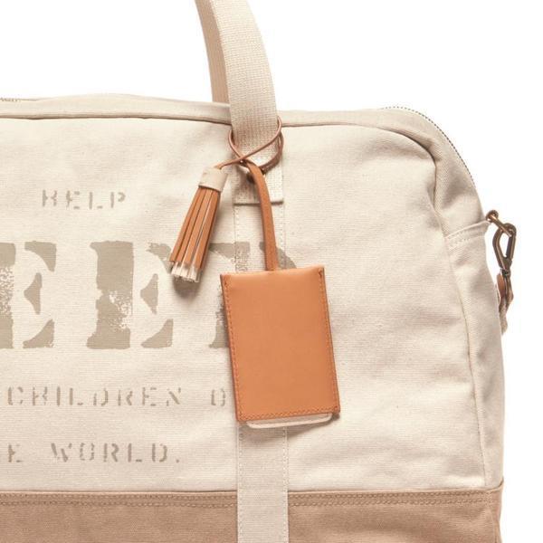 FEED Leather Luggage Tag - CAMEL FEED Leather Luggage Tag - CAMEL