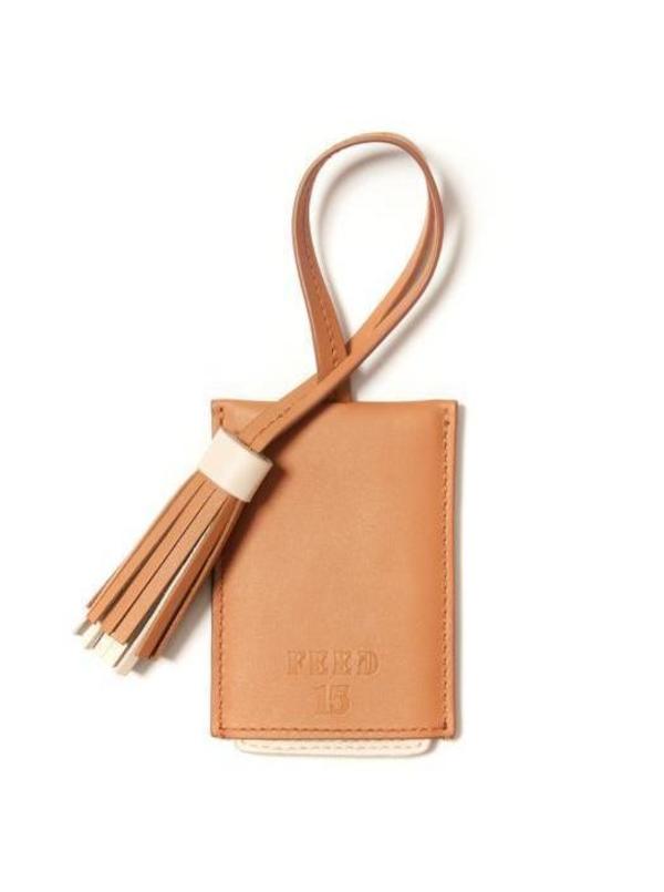 FEED Leather Luggage Tag - CAMEL FEED Leather Luggage Tag - CAMEL