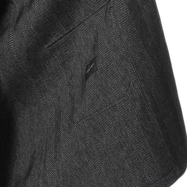 SOPHNET. Big Herringbone Gown Shirt - gray SOPHNET. Big Herringbone Gown Shirt - gray