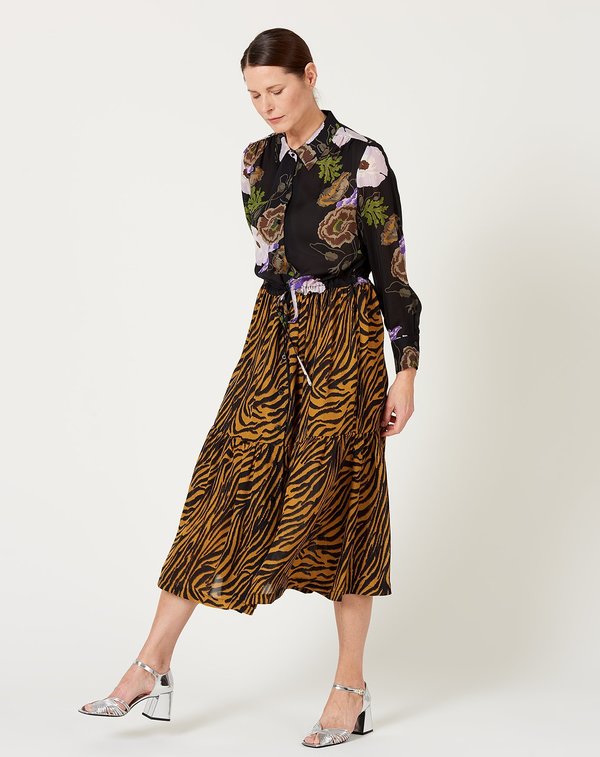 No.6 Roman Dress - Zebra/Hyacinth No.6 Roman Dress - Zebra/Hyacinth