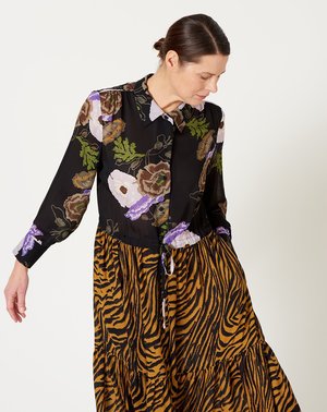No.6 Roman Dress - Zebra/Hyacinth No.6 Roman Dress - Zebra/Hyacinth
