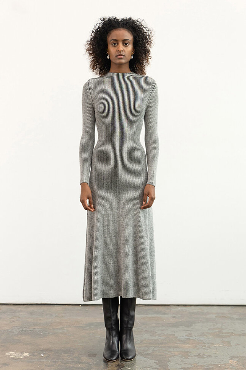 lillie knit dress Lillie Rubin Anchor Knit Dress S/M – OMNIA main image 1