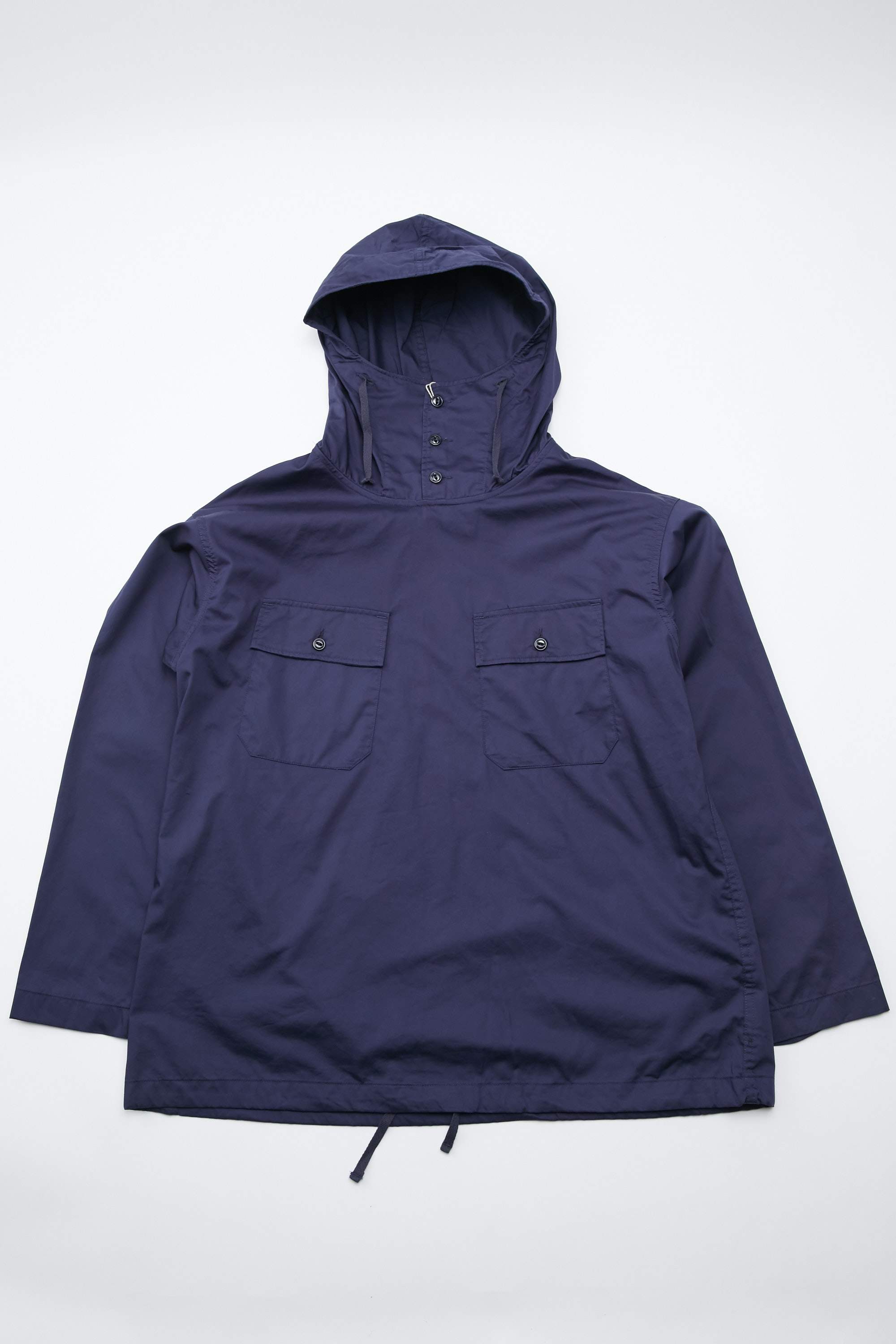 Engineered Garments Cagoule Cotton Nano Twill Shirt - Navy
