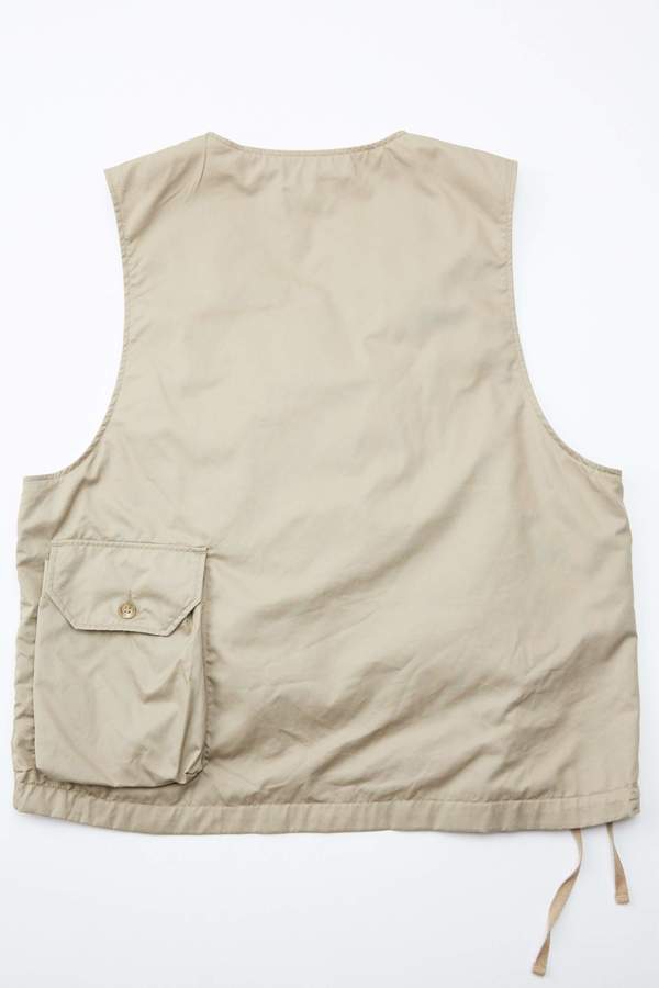 正月セール！cover vest high count twill khaki Engineered Garments Highcount Twill Cover Vest - Khaki | Garmentory