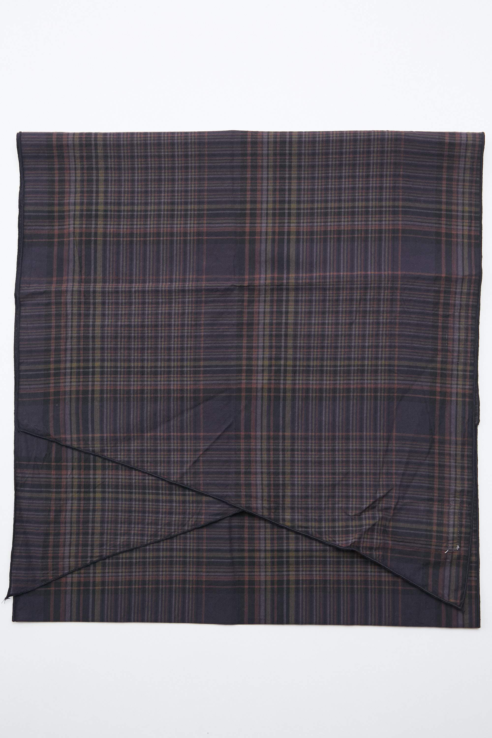 Engineered Garments Long Scarf - Dark Multi Color Madras