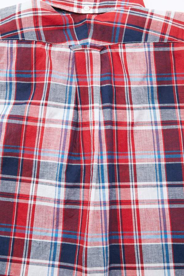 トップス ENGINEERED GARMENTS Popover Shirt Madras Engineered Garments Popover BD Shirt in Madras Dobby