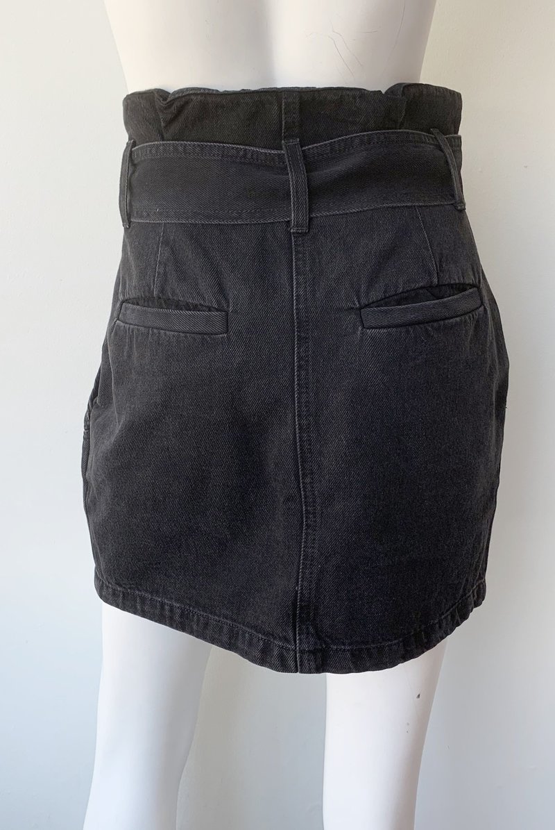 IRO Hovy Denim Skirt - Black | Garmentory