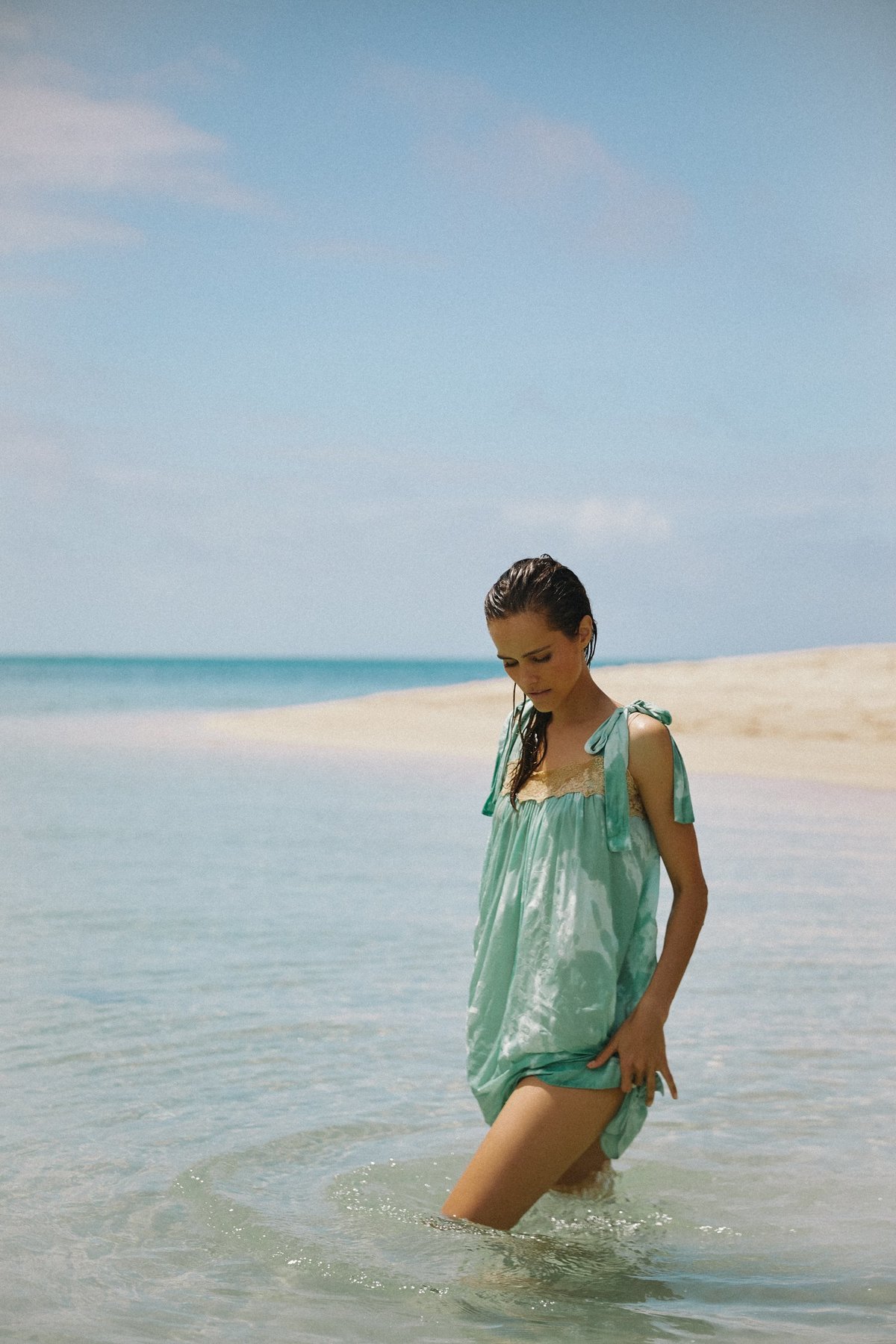 spell beach bar mini dress & the Gypsy Collective Ocean - Seafoam this mini dress features CHC David Tutera In Wedding Availability:Ready to Ship