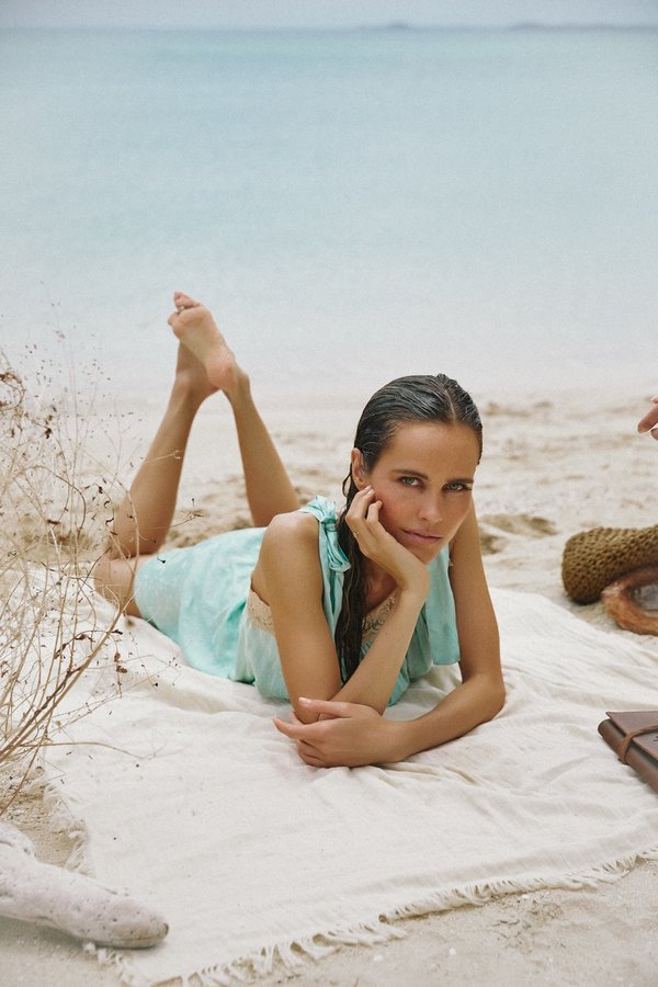 Spell & the Gypsy Collective Ocean Mini Dress - Seafoam | Garmentory