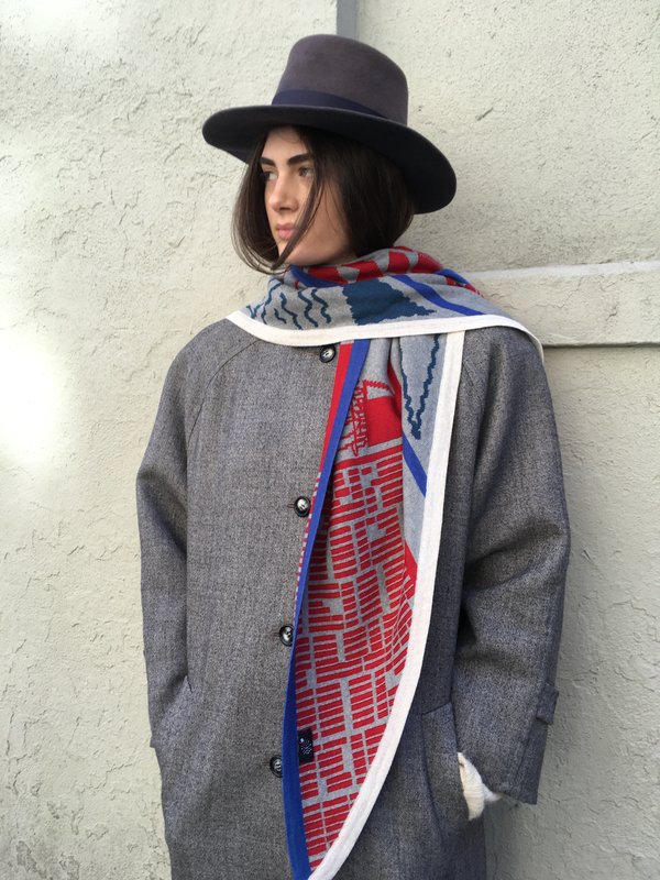 Unisex Electronic Sheep Apartment Scarf Unisex Electronic Sheep Apartment Scarf