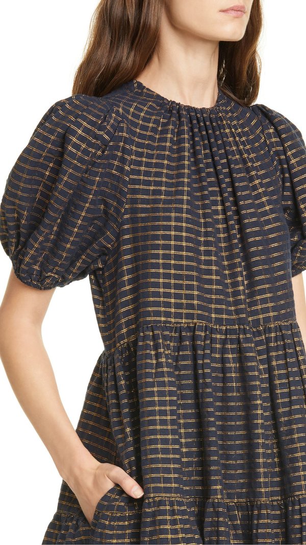 slim fit dress slacks Alexia Admor Women's Dianys Plaid Shift Mini Dress, Green, 8