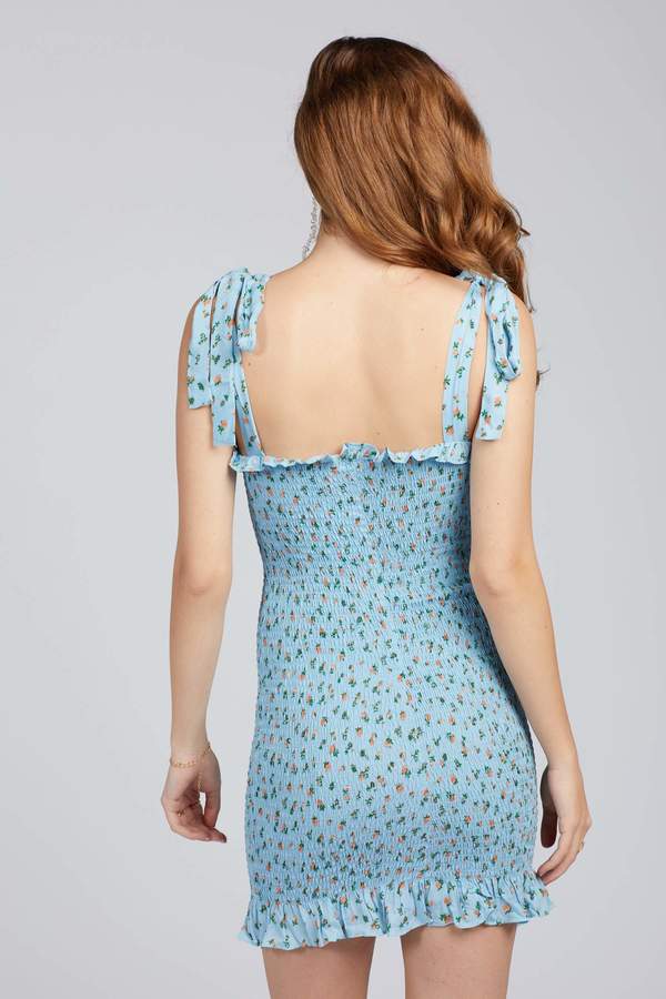 free people bella smocked mini dress Free People Sky Bella Smocked Dress