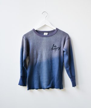 I Stole My Boyfriend's Shirt Vintage Embroidered Thermal Crewneck I Stole My Boyfriend's Shirt Vintage Embroidered Thermal Crewneck