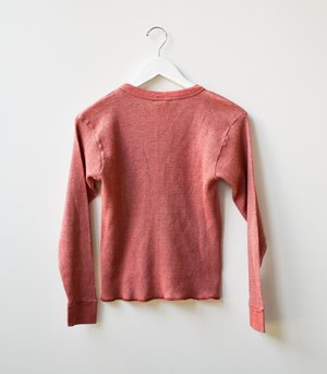 I Stole My Boyfriend's Shirt Vintage Embroidered Thermal Crewneck I Stole My Boyfriend's Shirt Vintage Embroidered Thermal Crewneck