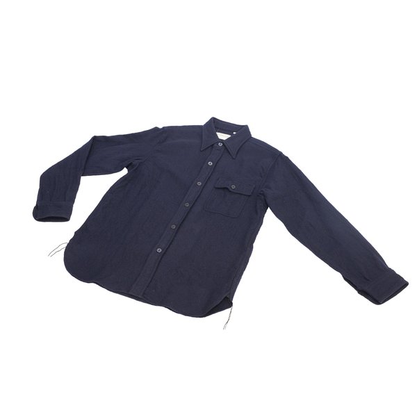 Buzz Rickson's CPO Shirt - Navy | Garmentory