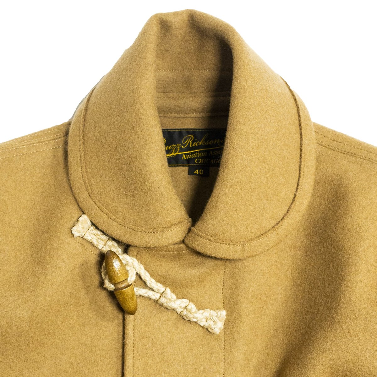 Buzz Rickson's Short Duffle Coat - Camel | Garmentory