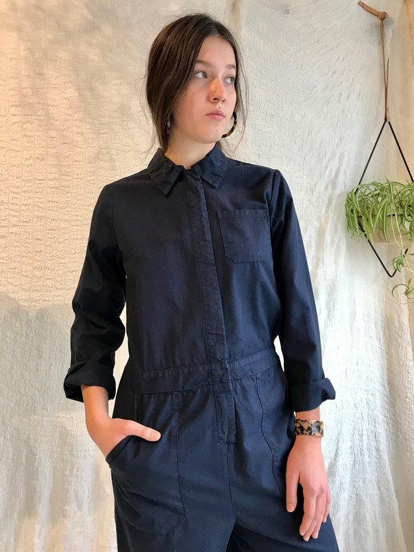 Lacausa Phoenix Jumpsuit - Navy Lacausa Phoenix Jumpsuit - Navy