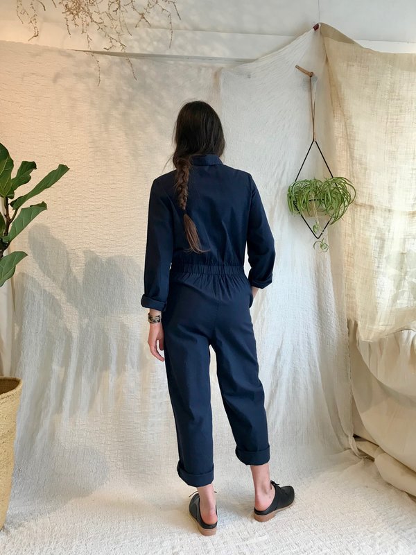 Lacausa Phoenix Jumpsuit - Navy Lacausa Phoenix Jumpsuit - Navy