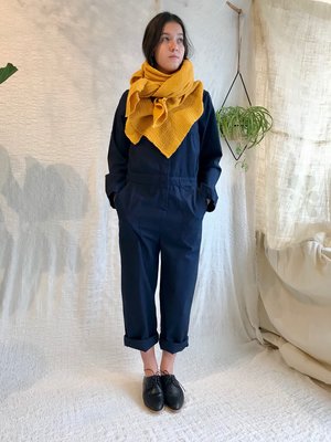 Lacausa Phoenix Jumpsuit - Navy Lacausa Phoenix Jumpsuit - Navy