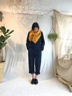 Lacausa Phoenix Jumpsuit - Navy Lacausa Phoenix Jumpsuit - Navy