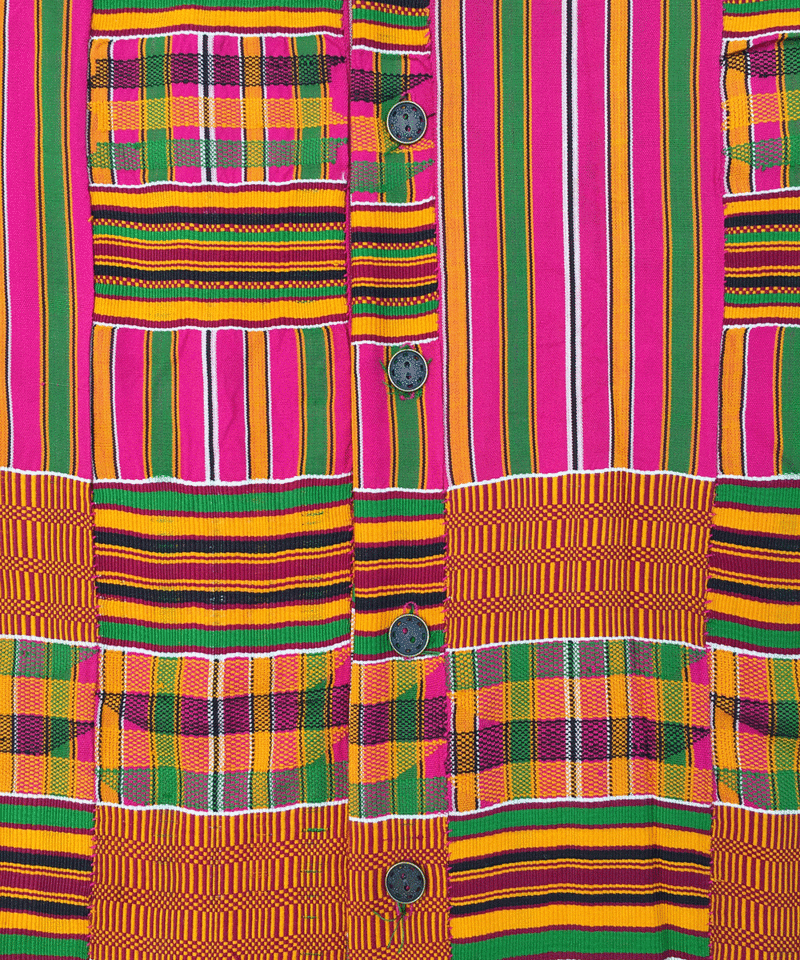 COATZ Kente Shirt - Pink COATZ Kente Shirt - Pink