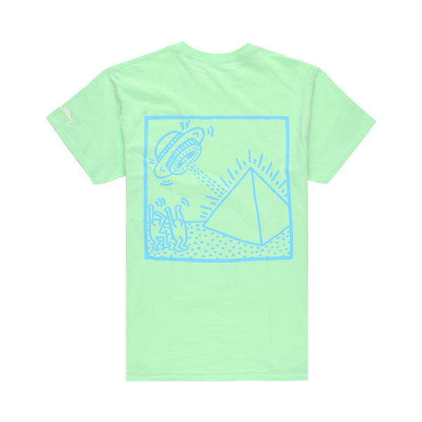 Diamond Supply Co. x Keith Haring Space Ships T-Shirt - Mint Diamond Supply Co. x Keith Haring Space Ships T-Shirt - Mint