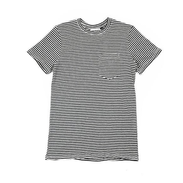Jungmaven Striped Yarn Dyed Pocket Tee Jungmaven Striped Yarn Dyed Pocket Tee