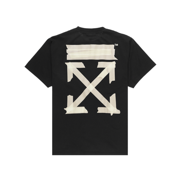 Off-White Tape Arrows Oversized T-Shirt - Black | Garmentory