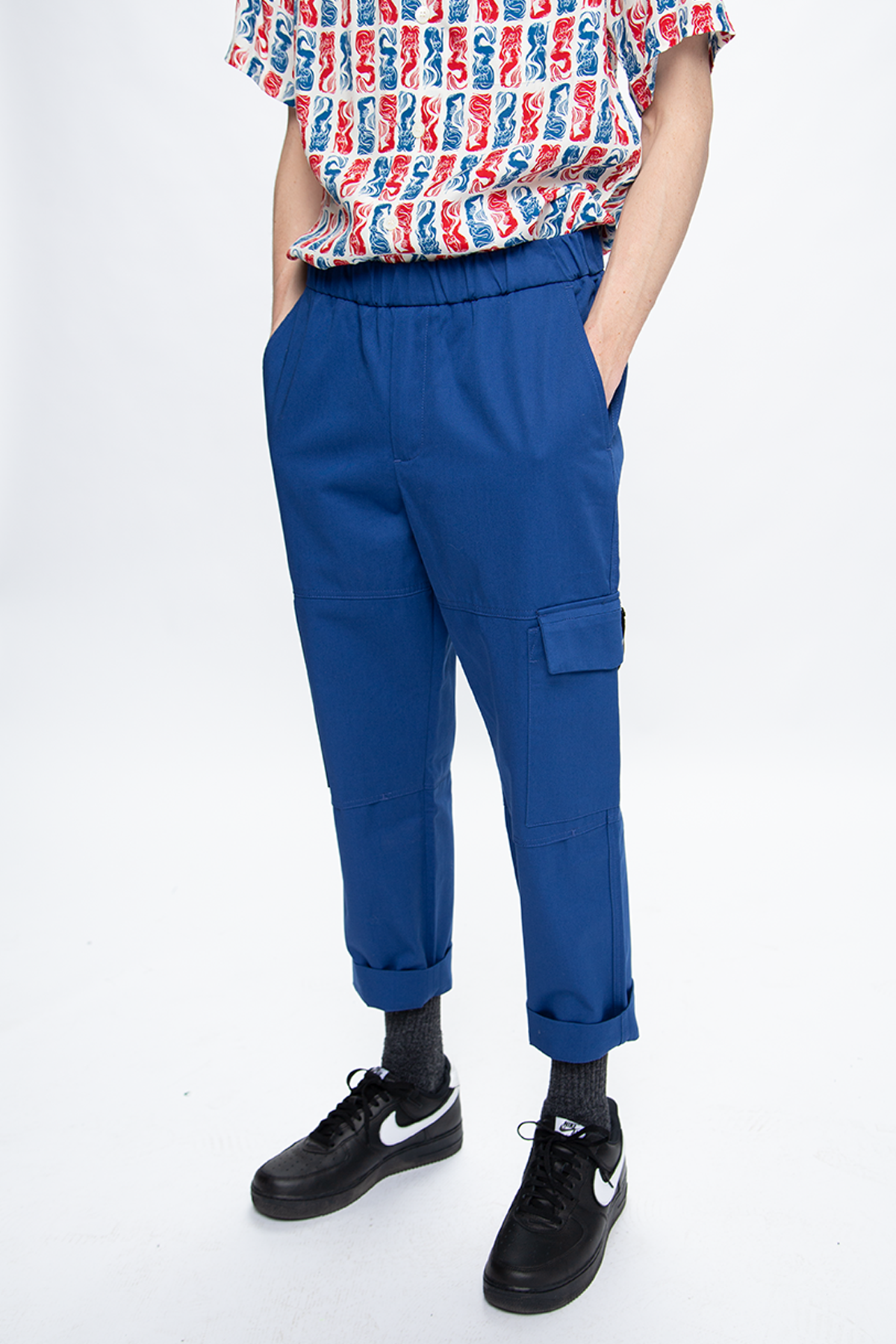 【送料&関税込】Kenzo Cropped Drawstring Trousers 送料&関税込】Kenzo Cropped Drawstring Trousers P00882290.jpg