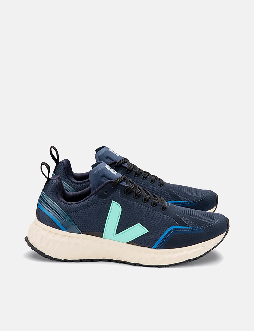Veja Condor Mesh Running Shoes Nautico/Turquoise/Butter Sole Garmentory