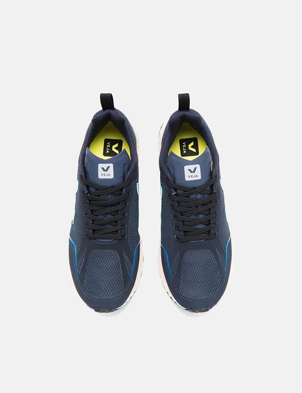 Veja Condor Mesh Running Shoes Nautico/Turquoise/Butter Sole Garmentory