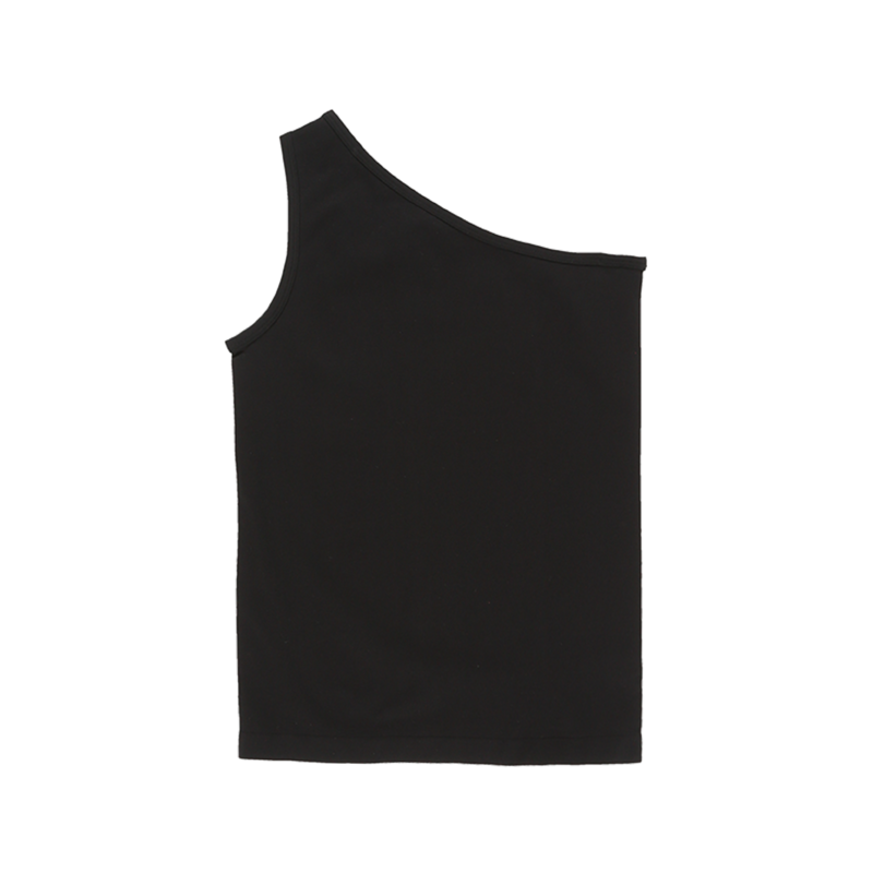 トップス Helmut Lang Asymmetry tank top Helmut Lang Asymmetric Seamless Tank Top - Black | Garmentory