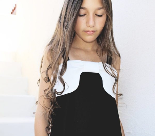 kids TRESSY Betty Bow Dress - black kids TRESSY Betty Bow Dress - black