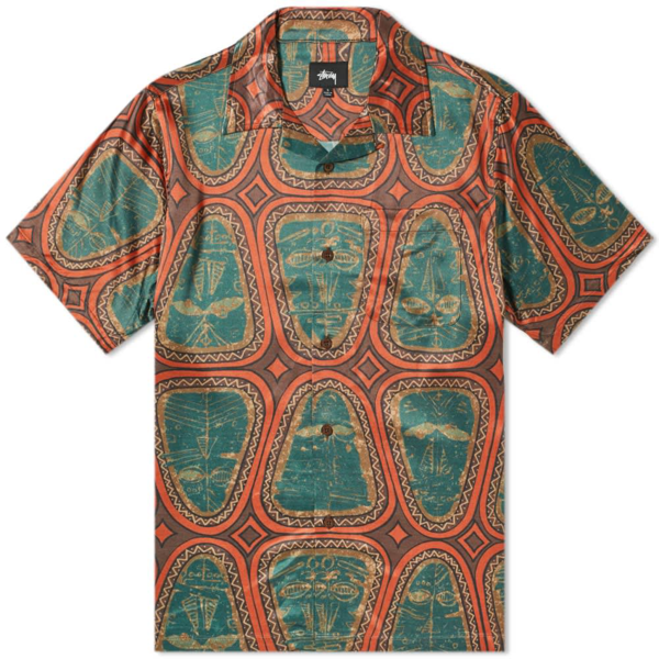 Stussy Mask Shirt - Brown Stussy Mask Shirt - Brown
