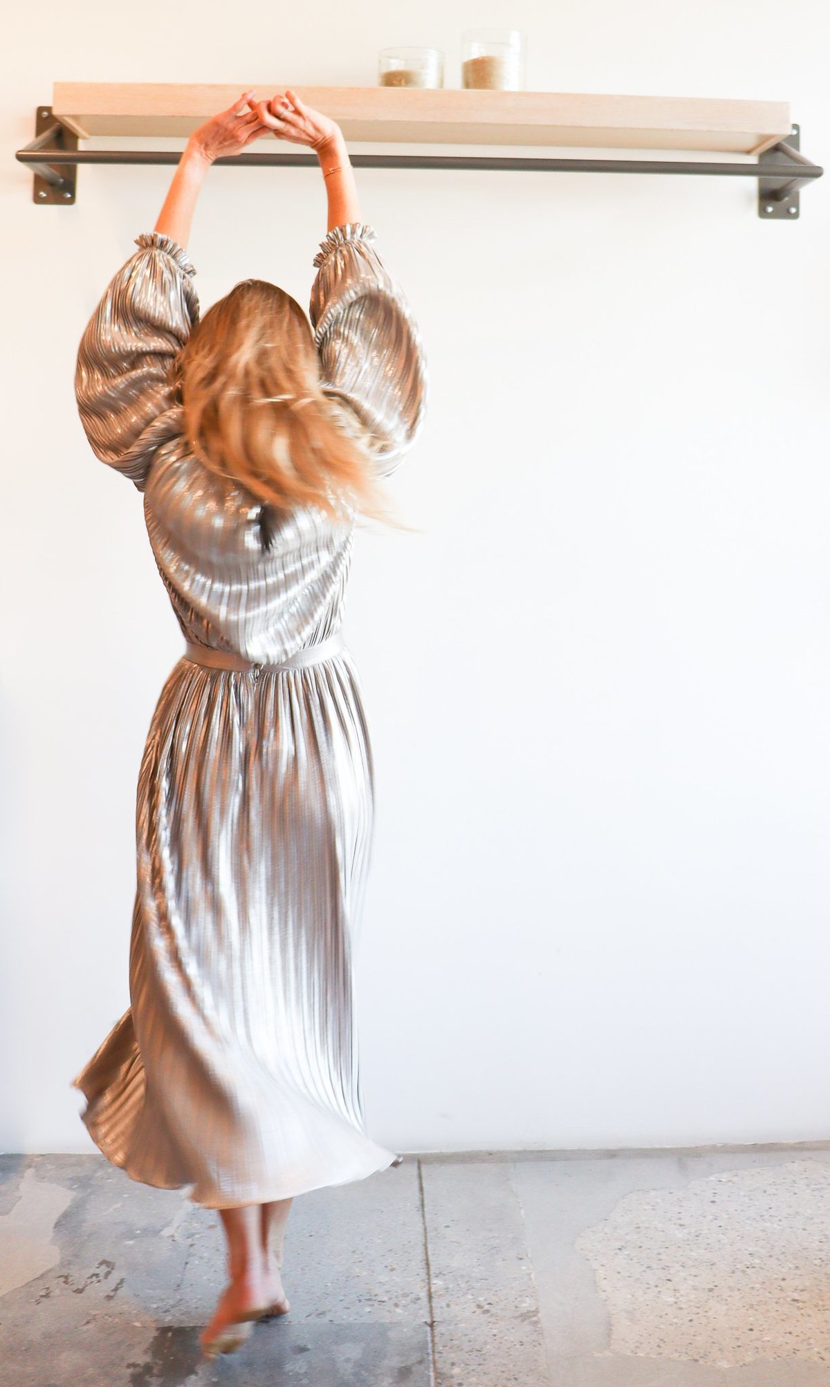 Saloni Camille Skirt in Champagne - Image 3 of 4