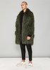 SAMPLE - COAT FAUX FUR SHAGGY - dark green - Thumbnail 5