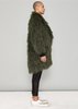 SAMPLE - COAT FAUX FUR SHAGGY - dark green - Thumbnail 8